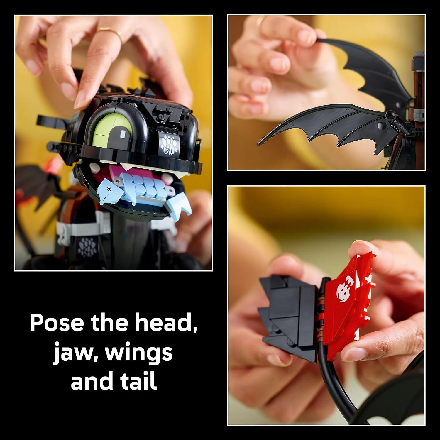 LEGO Icons How to Train Your Dragon: Toothless 10375