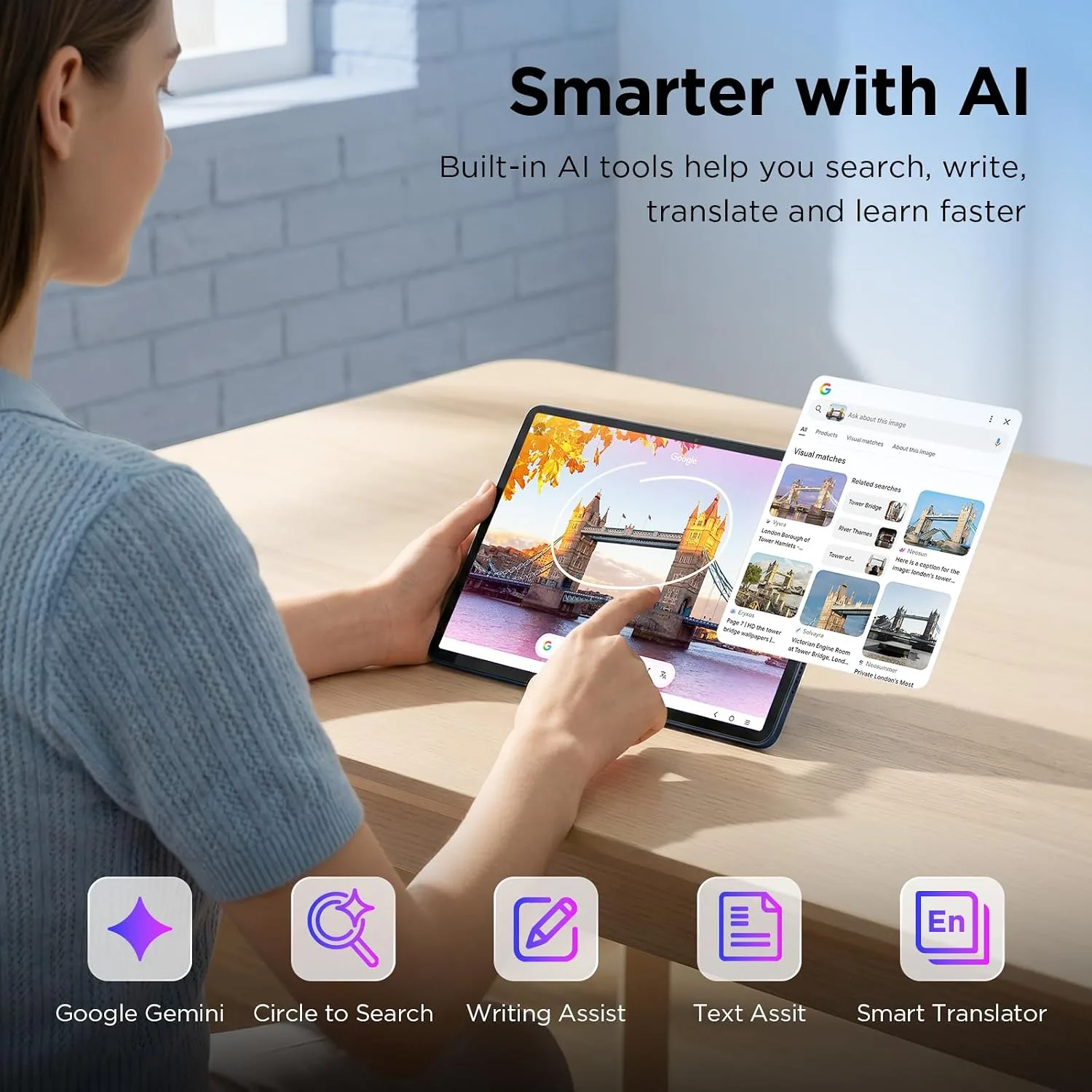 TCL TAB A1 Plus Android Tablet, 12.2" 2.4K 120Hz Display, 6+128GB