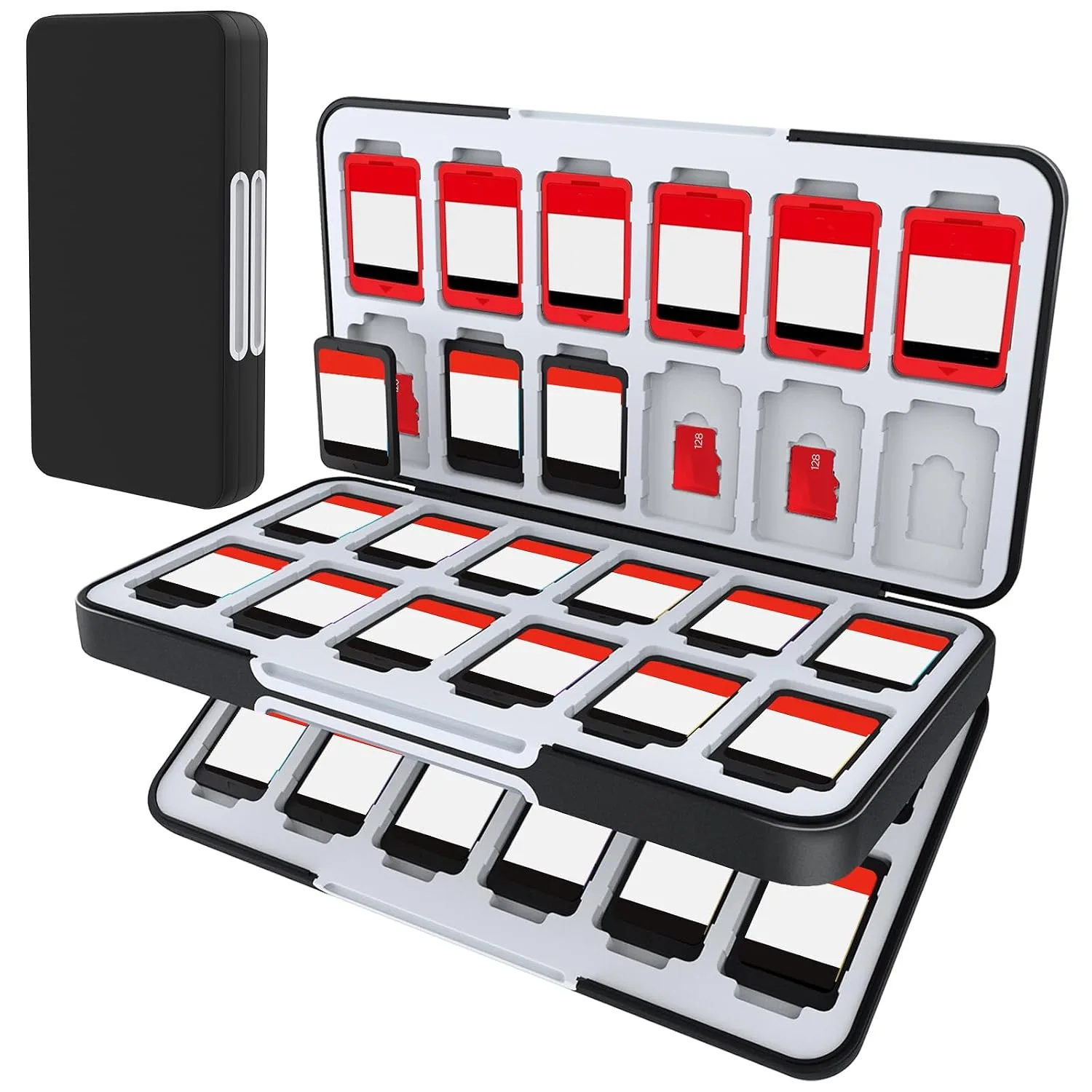 HEIYING Game Card Case Compatible with Nintendo Switch 2 / Micro SD Cards