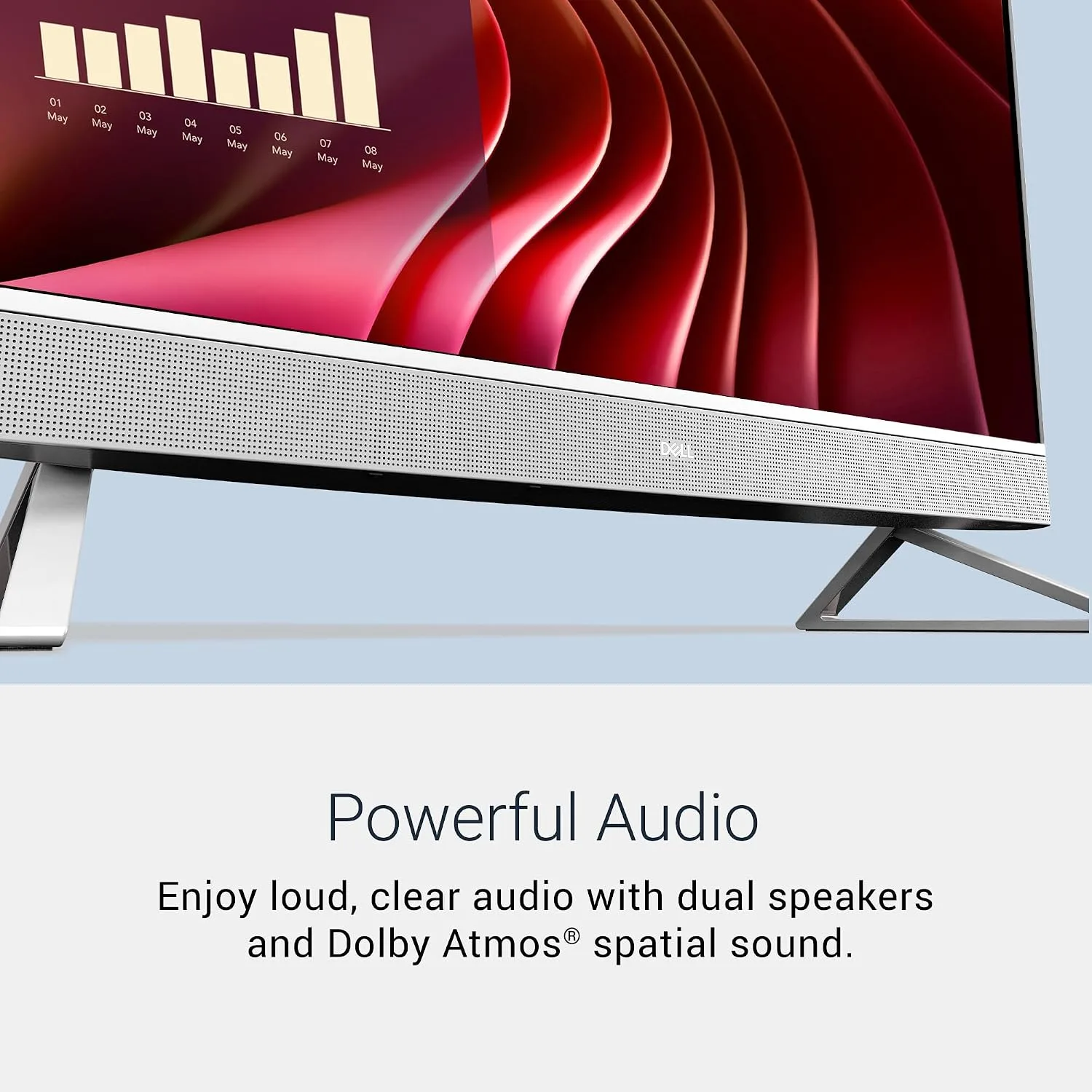 Dell 23.8" All-in-One Desktop, FHD, Intel Core 5 120U, Windows 11 Home