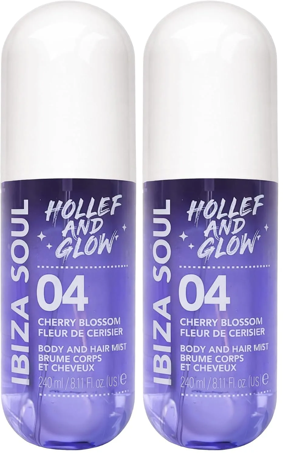Holler Ibiza Soul Cherry Blossom Body And Hair Mist, 8.11 Fl Oz (Pack of 2)