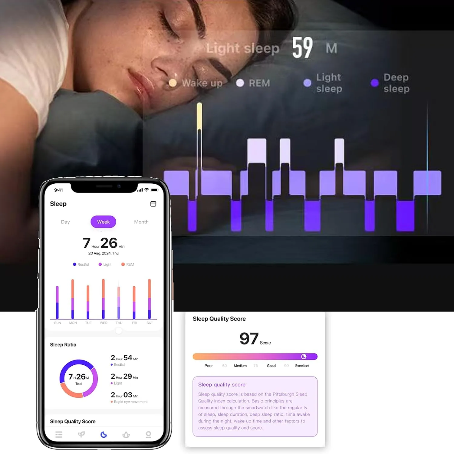 Smart Ring for Women & Men, Health Tracker with Blood Oxygen Monitor, Heart Rate & Sleep Monitor, Waterproof Fitness Ring Long Lasting Battery Sleep Ring for iPhone and Android, No Subscription Fee
