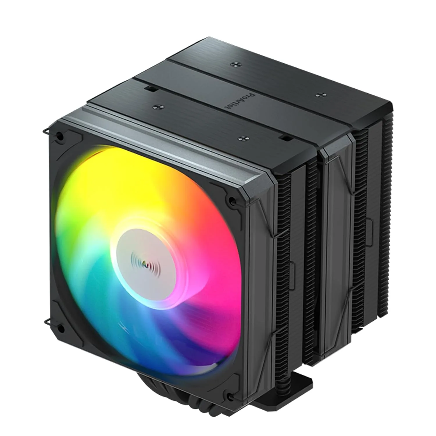 ProArtist E6 Pro Black ARGB Dual Tower CPU Air Cooler, 250W TDP CPU Cooler