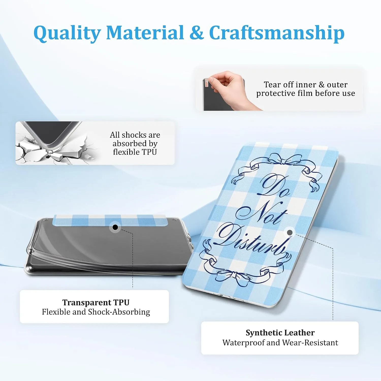 SESENSE Magnetic Case for 7'' Kindle Paperwhite 12th Gen 2024 & Colorsoft