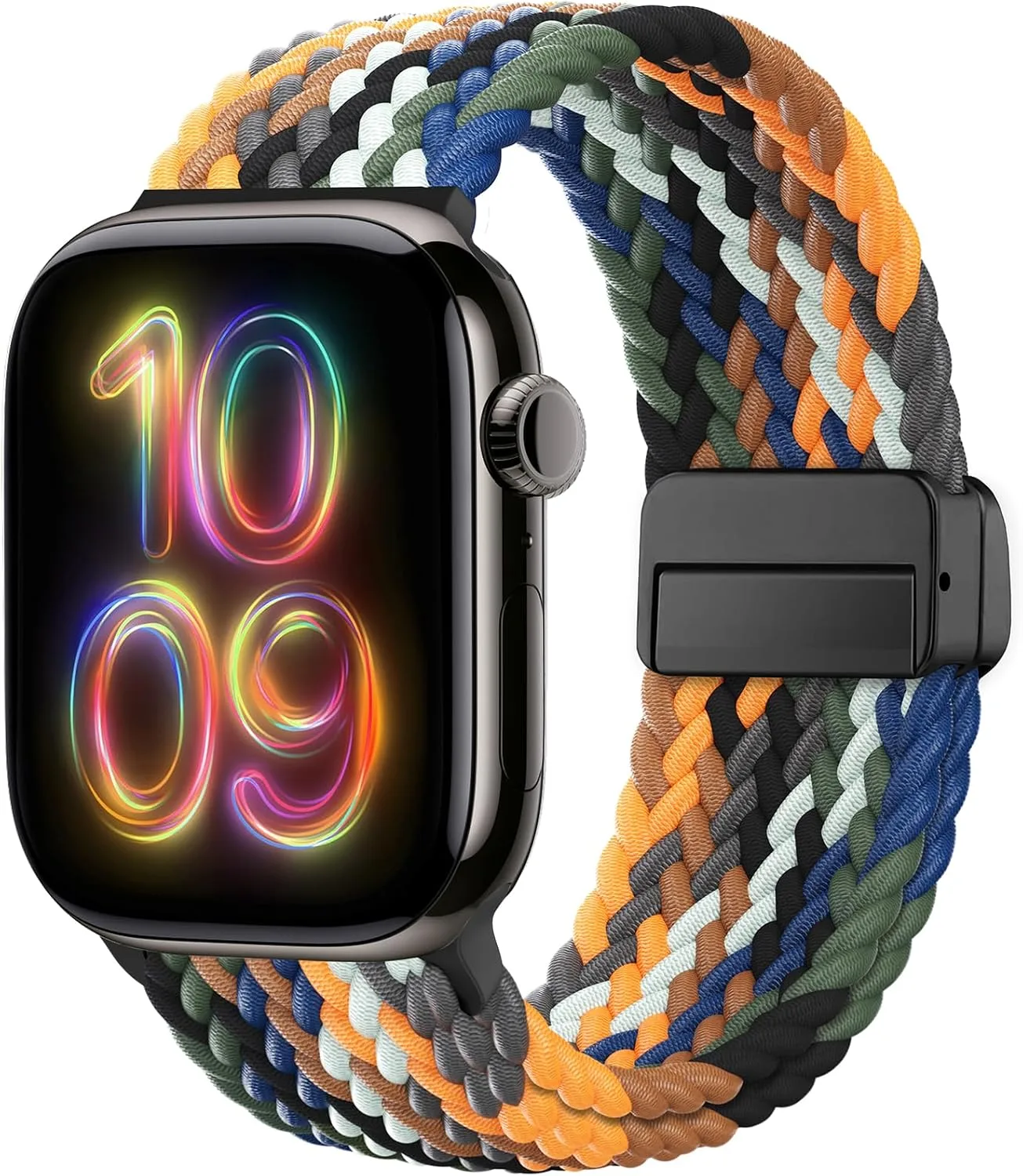 Correa deportiva magnética trenzada para Apple Watch Heartboom
