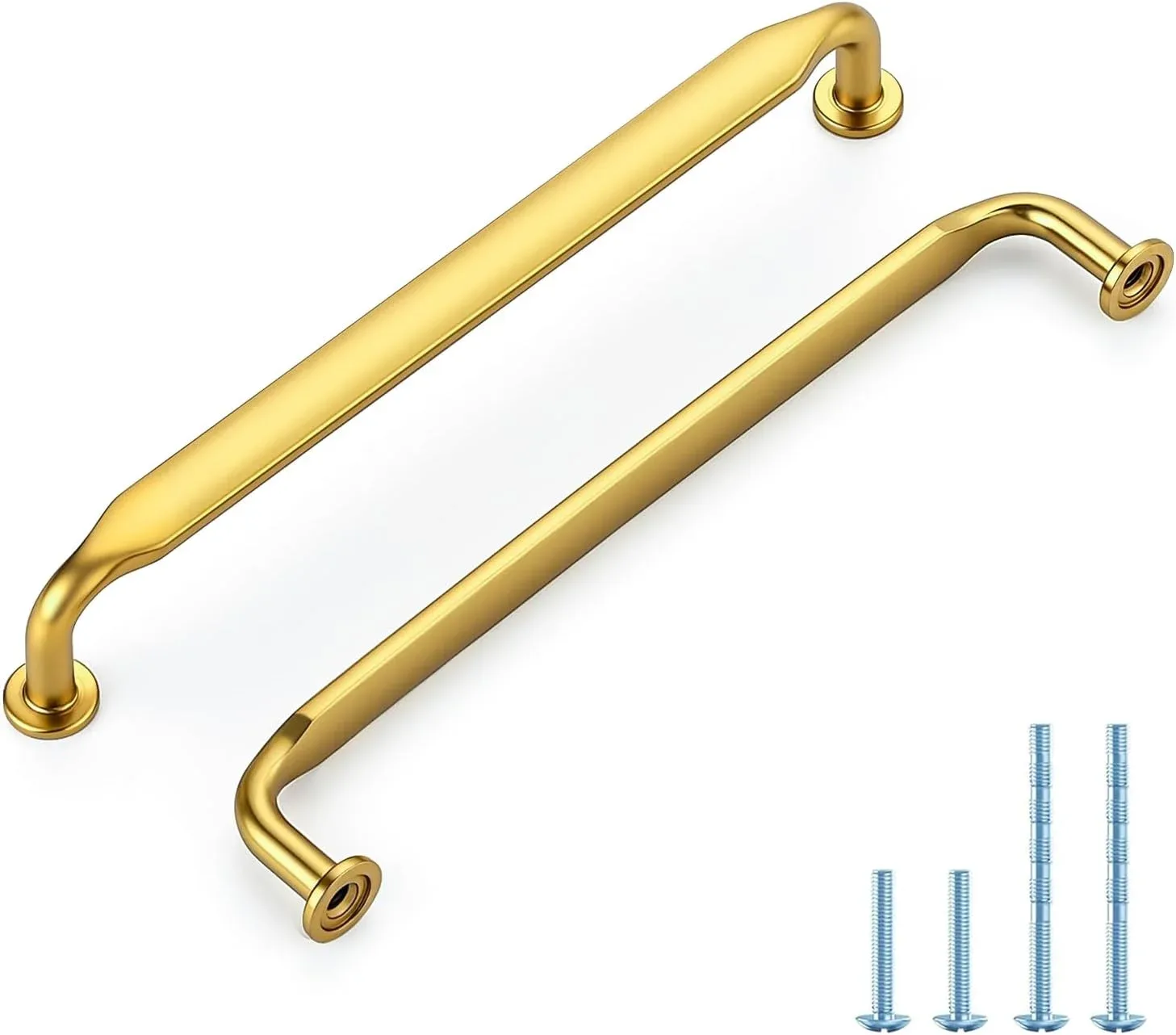 Manija para muebles Home Edit dorado champagne 6-1/4 pulgadas 10 piezas