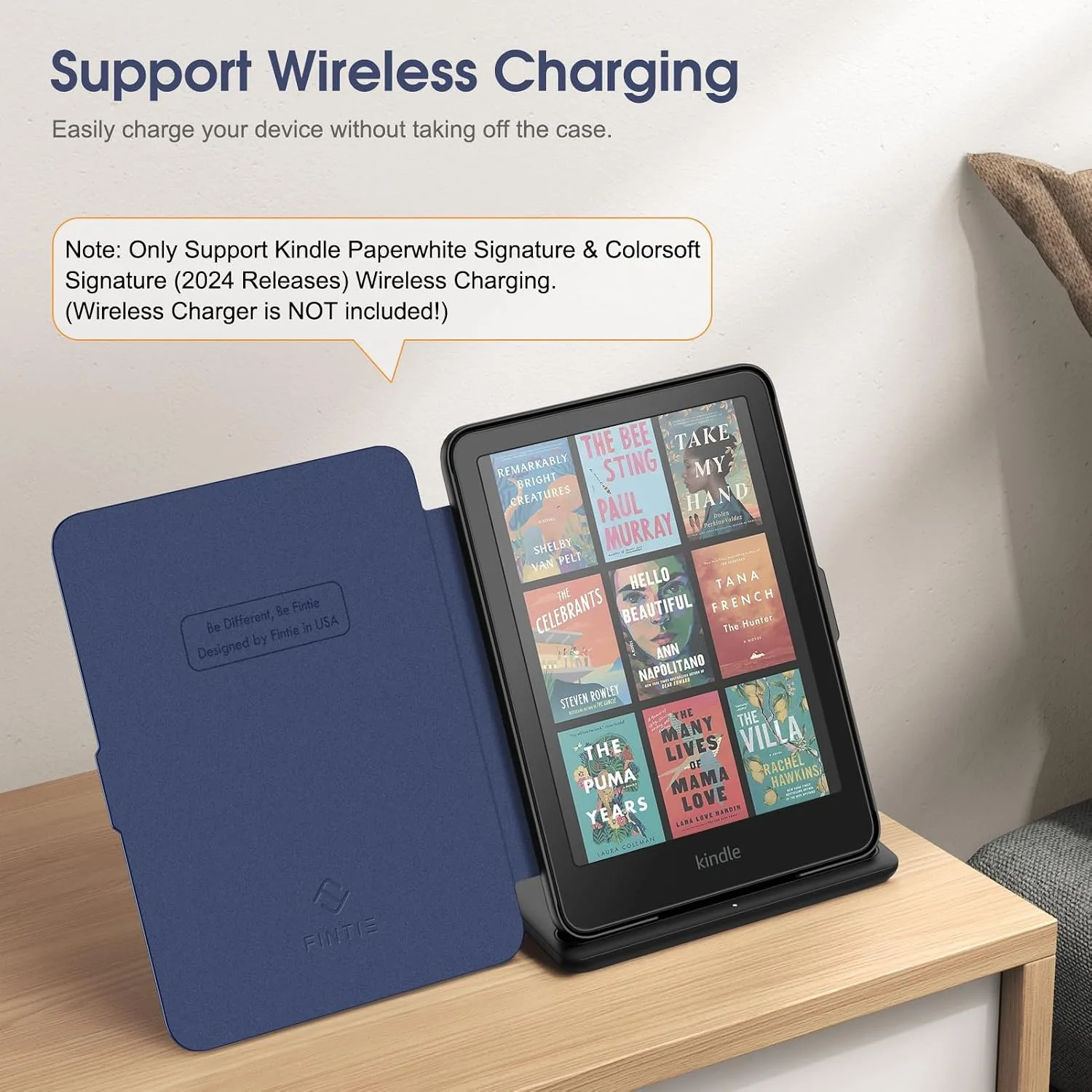 Fintie Slim Case for 7" Kindle Paperwhite 12th Gen 2024 & Kindle Colorsoft