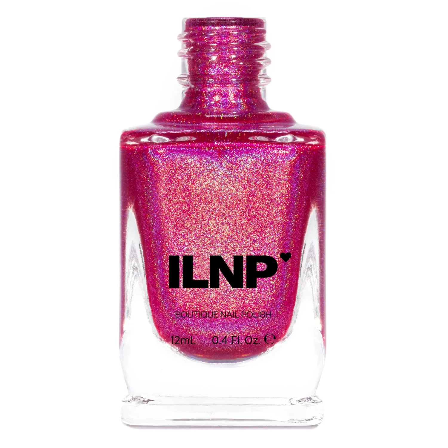 ILNP Bouquet Toss - Vivid Fuchsia Pink Ultra Holo Nail Polish