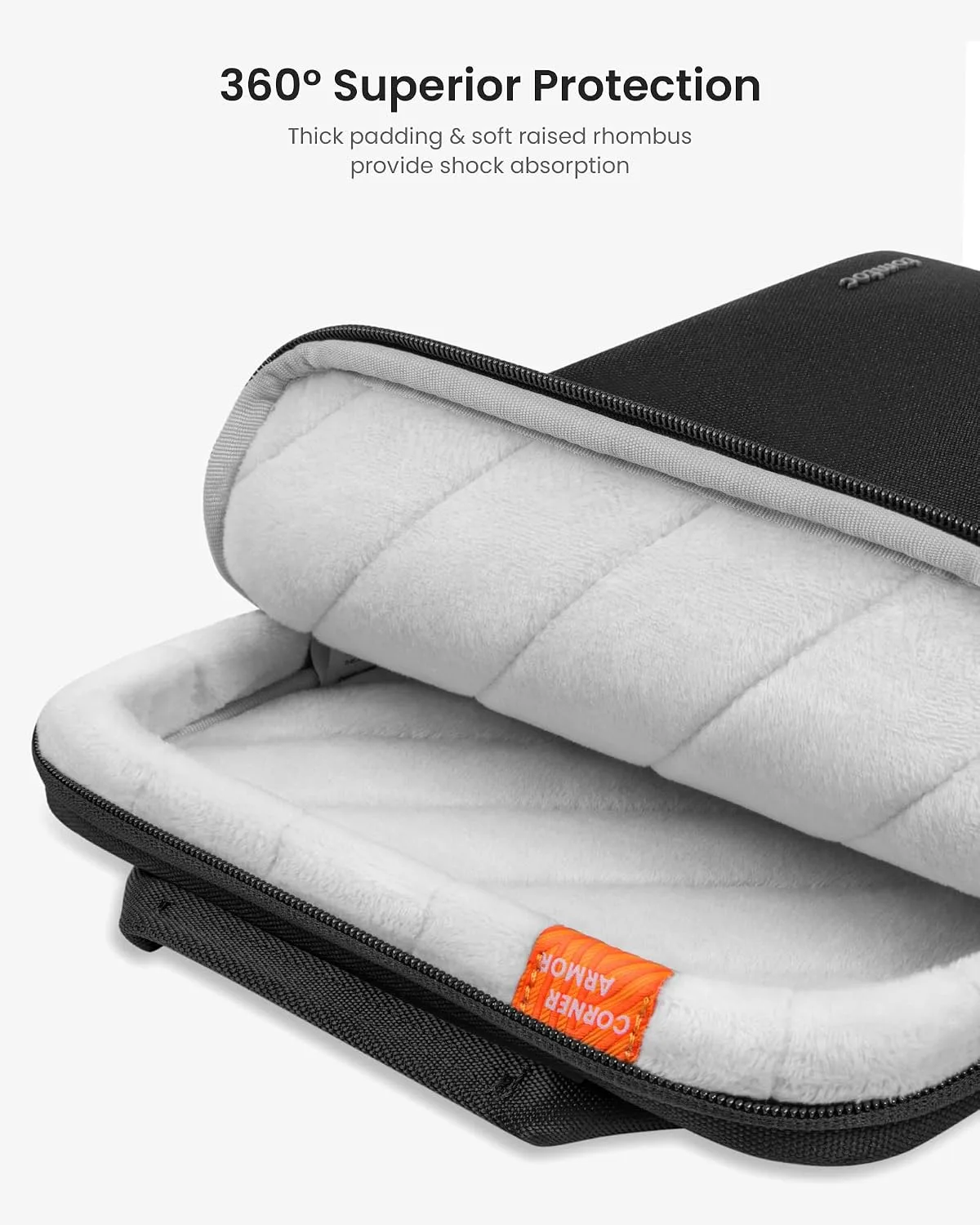 tomtoc DefenderACE 360 Protection 13 Inch iPad Case Sleeve Bag