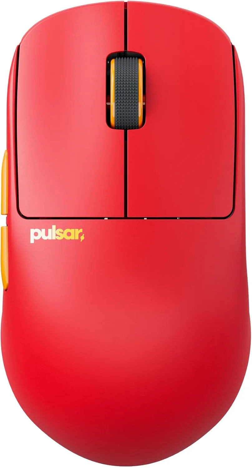 Pulsar Gaming Gears X2H Crazylight Wireless Gaming Mouse, Medium, Volcano