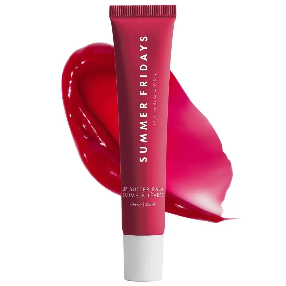 Lip Butter Balm Tratamiento para Hidratación + Brillo Nutritivo - Vanilla - sheer clear - Cherry - sheer cherry red