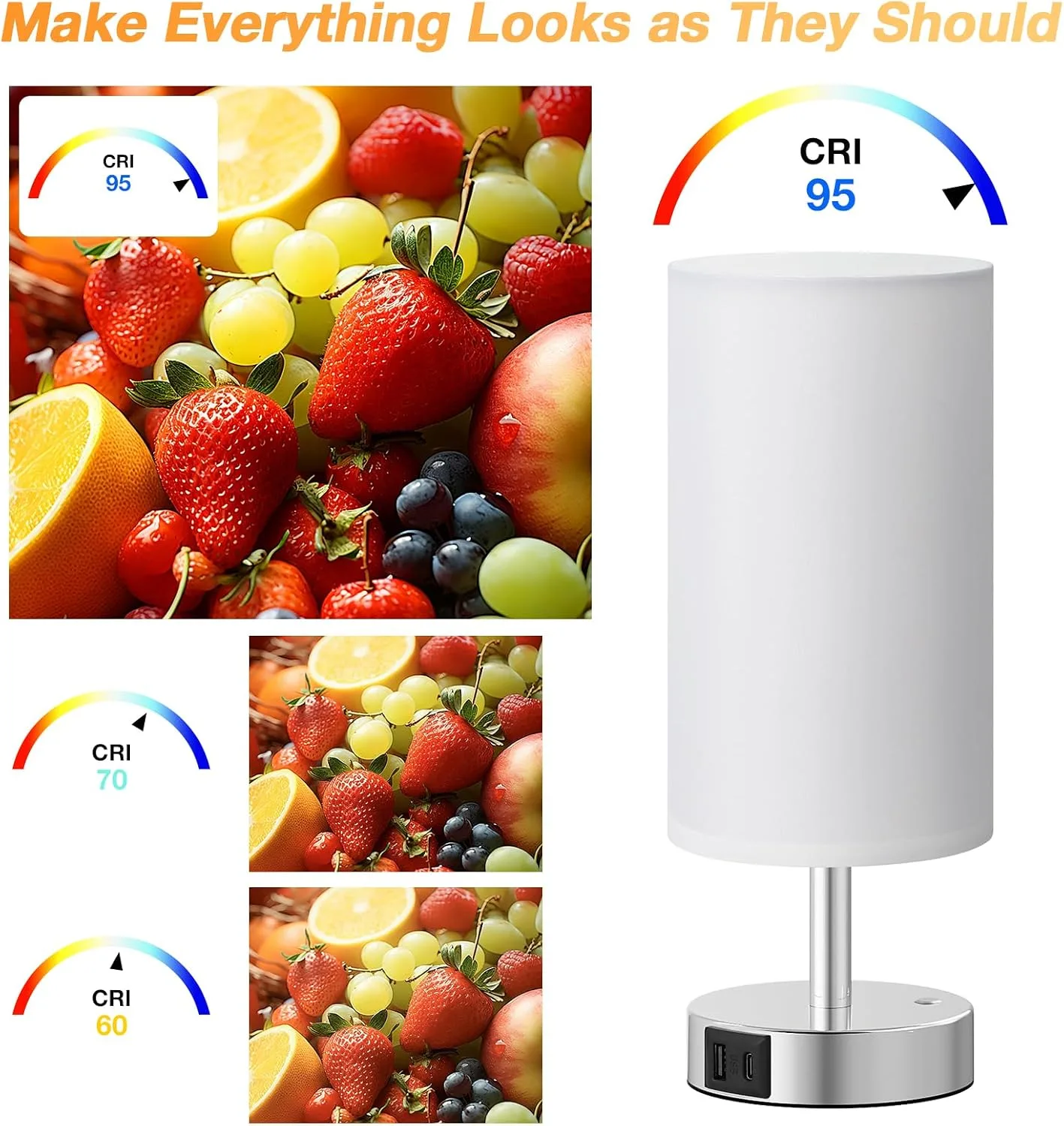 Dicoool 10000 Lux Sun Lamp with Remote, Happy Sunlight Lamp, CRI＞95 Daylight Lamp, 3 Color Temperature & Stepless Dimming, Gold Mood Lighting for Bedroom, Bring Sunshine to Windowless Office