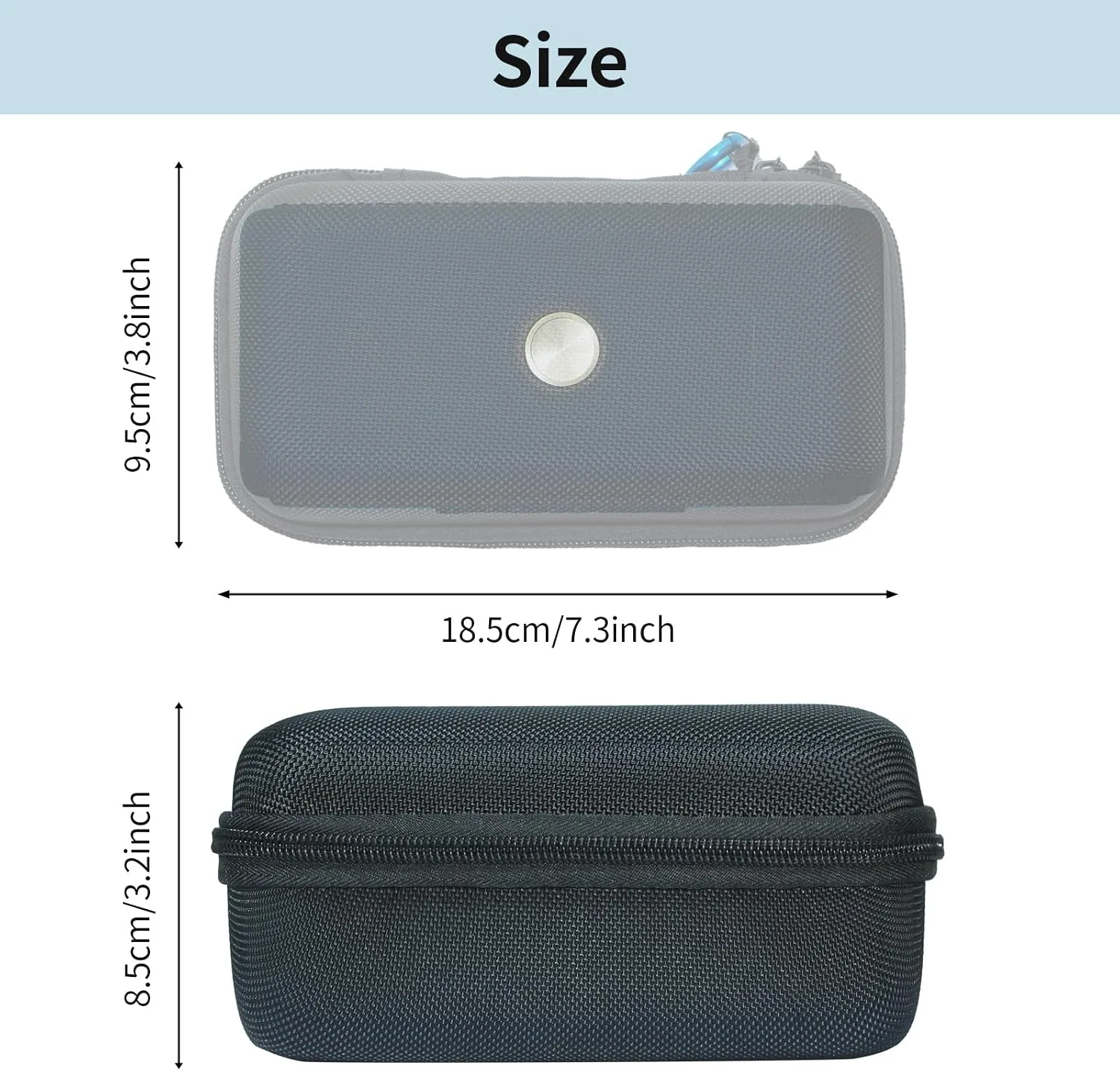 Case for Marshall Emberton III/Emberton II Portable Bluetooth Speaker, Black(Only Case)