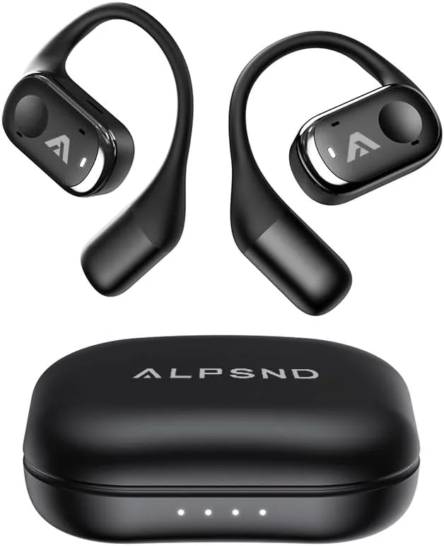 Joy Open-Ear Headphones, Wireless Bluetooth 5.4 Earhook Earbuds