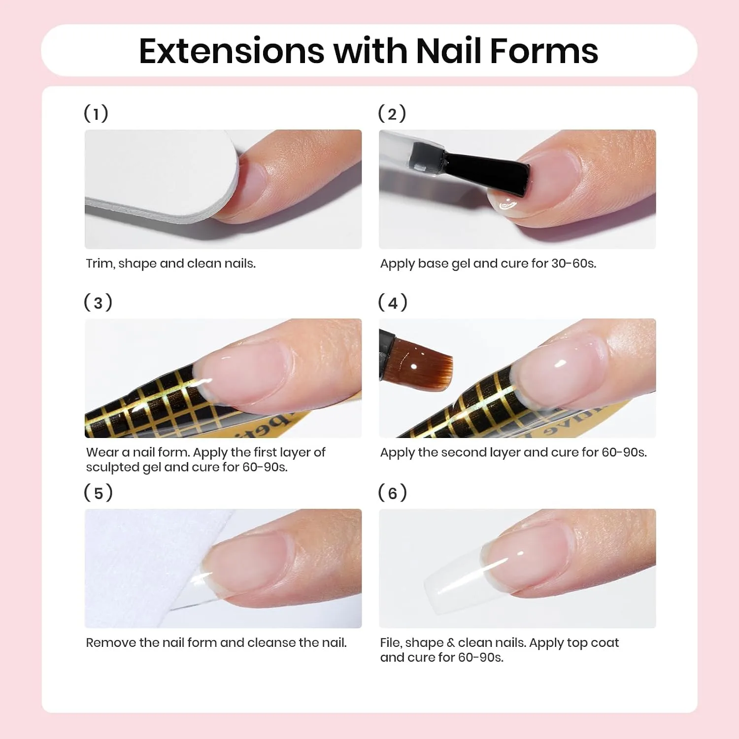 Beetles Hard Gel, Ivory Veil 1 oz 9 in 1 Jelly White Builder Nails Gel