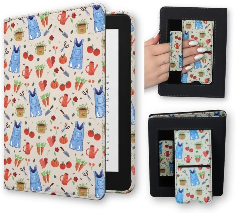 Lash Next Door Fresh Picks Kindle 12th Gen & Colorsoft Case Strap & Stand