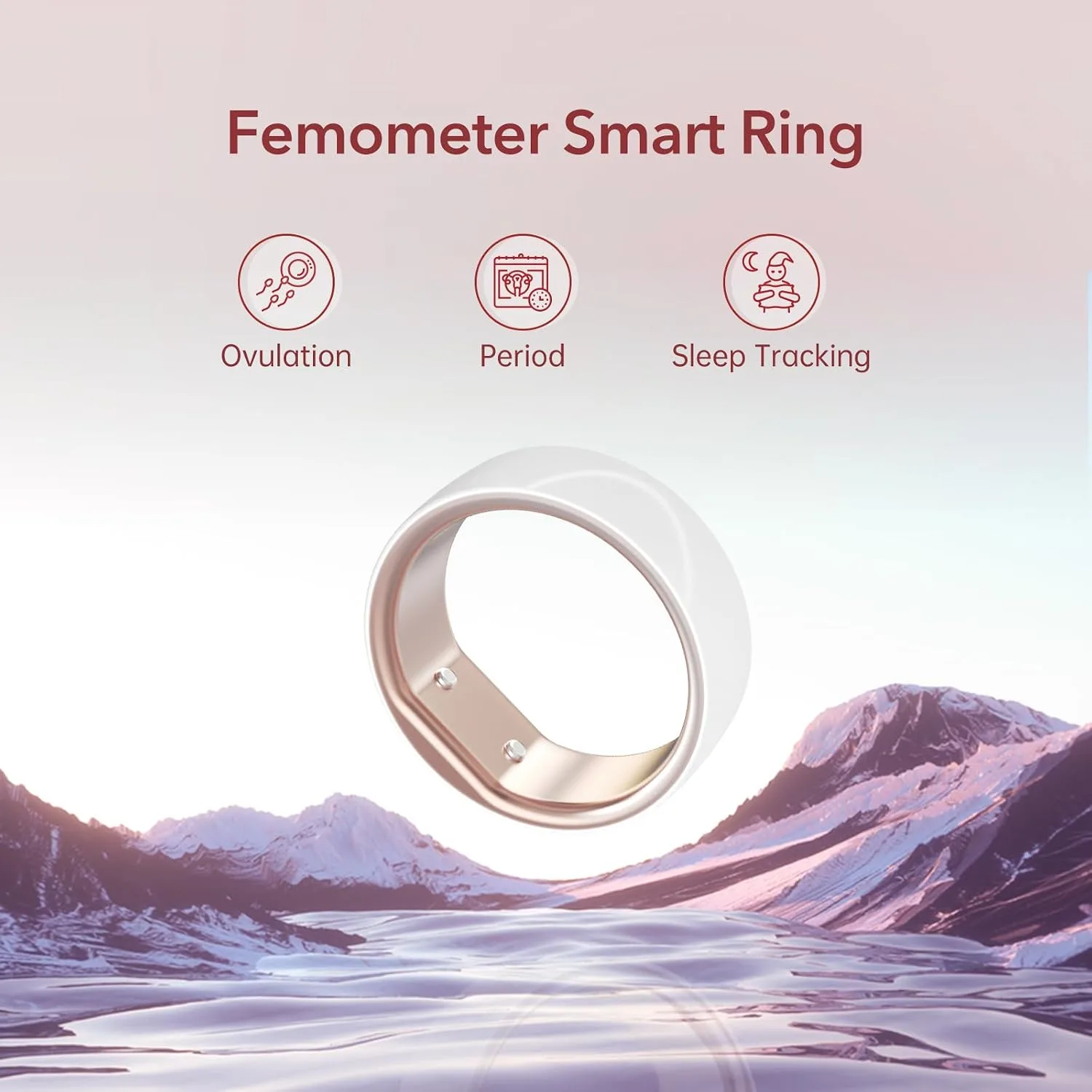 femometer Ring Gen1 for Fertility and Ovulation Tracking, Size8