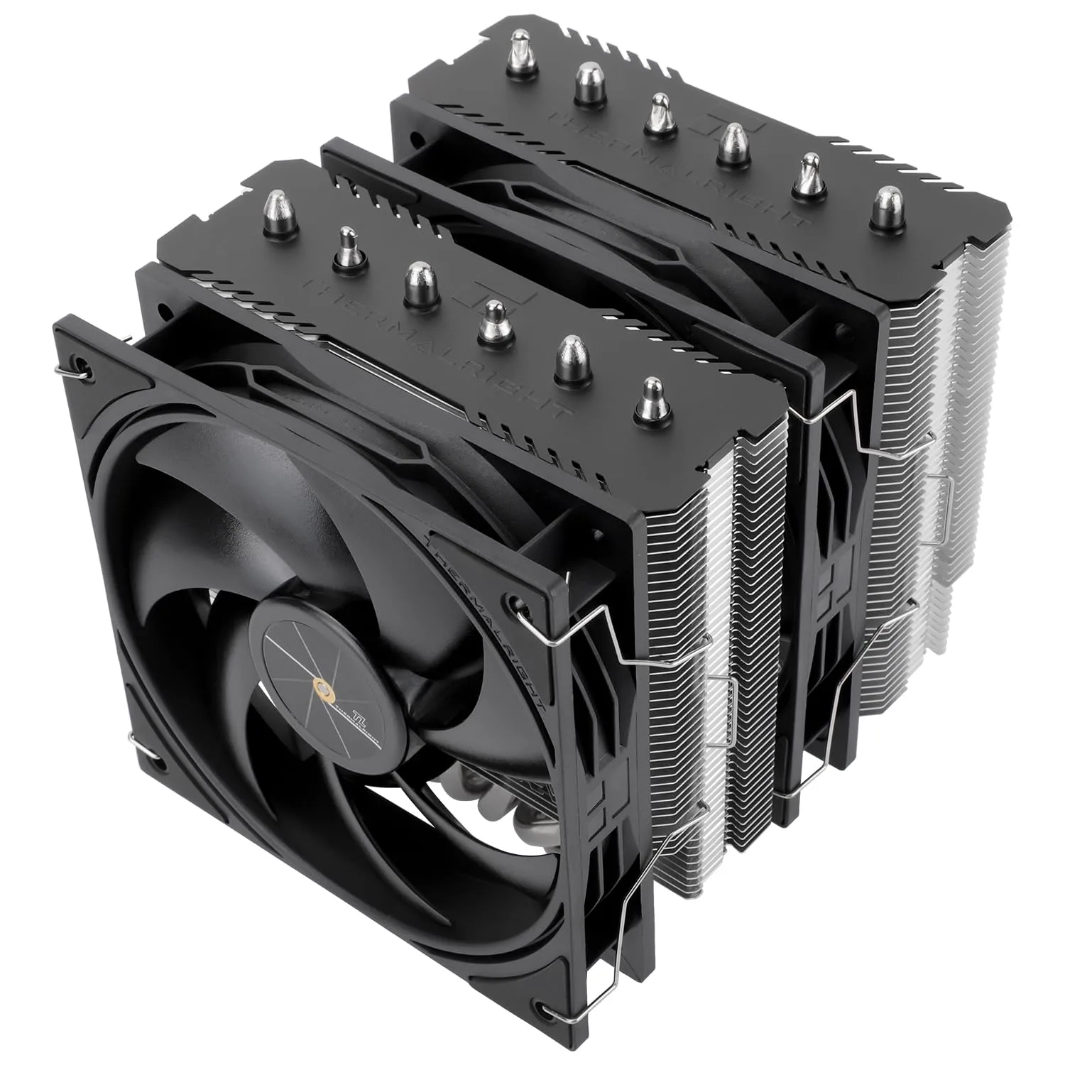Thermalright Peerless Assassin 120 SE V3 CPU Air Cooler, 6 Heat Pipes Dual Towers Cooler, with Dual TL-P12 PWM Fans, 2000RPM Speed, Desktop PC Cooler for Intel LGA 1851/1700/1150/1151/1200,AMD:AM4 AM5
