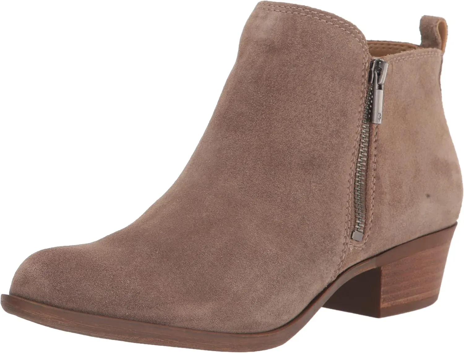 Botines Mujer Lucky Brand Basel Dark Mushroom Natural Oiled Suede