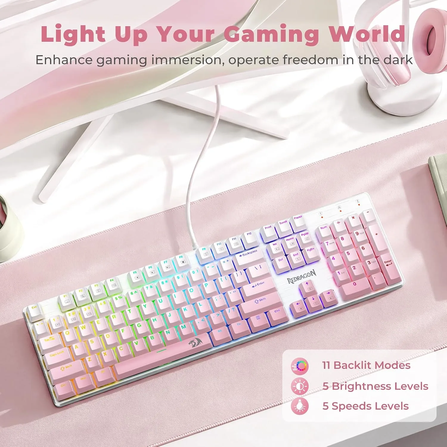 Redragon K671GP Wired Mechanical Keyboard