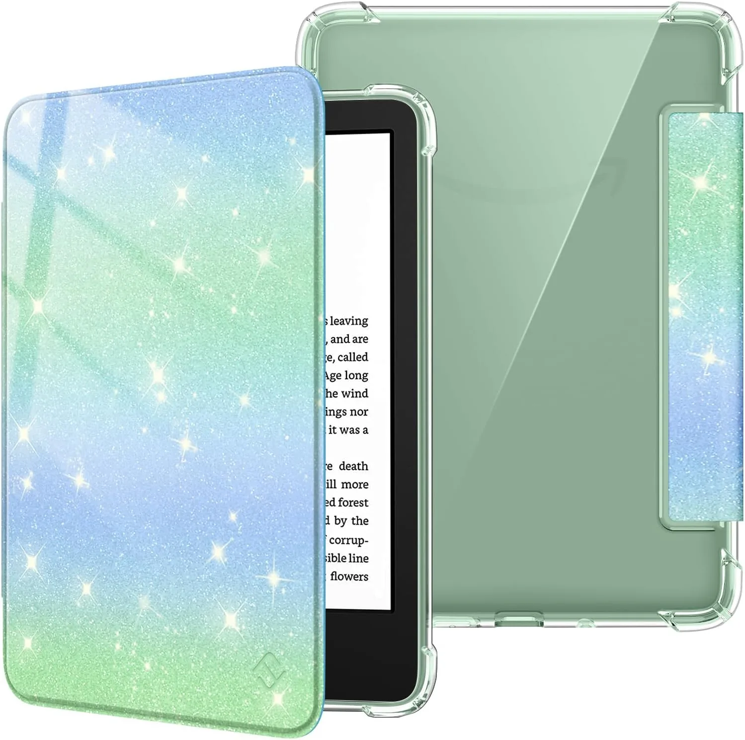 Fintie Slim TPU Case for 6" Kindle 11th Generation 2024/2022, Seaside Ombre