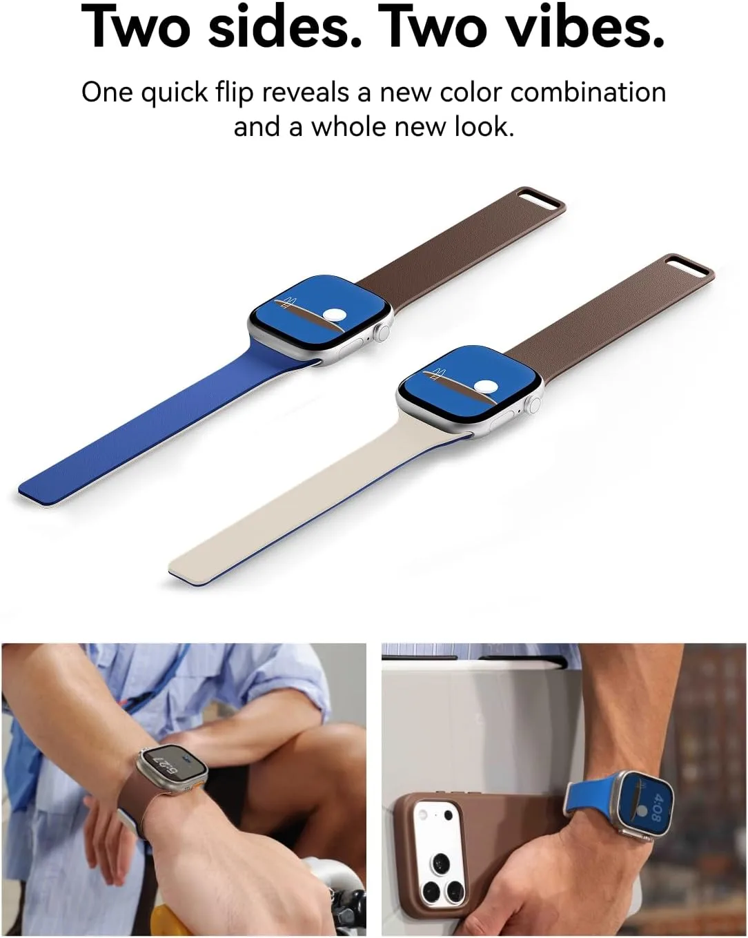MOFT Snap Duo Watch Bands Active for Apple Watch Bands for Women & Men
