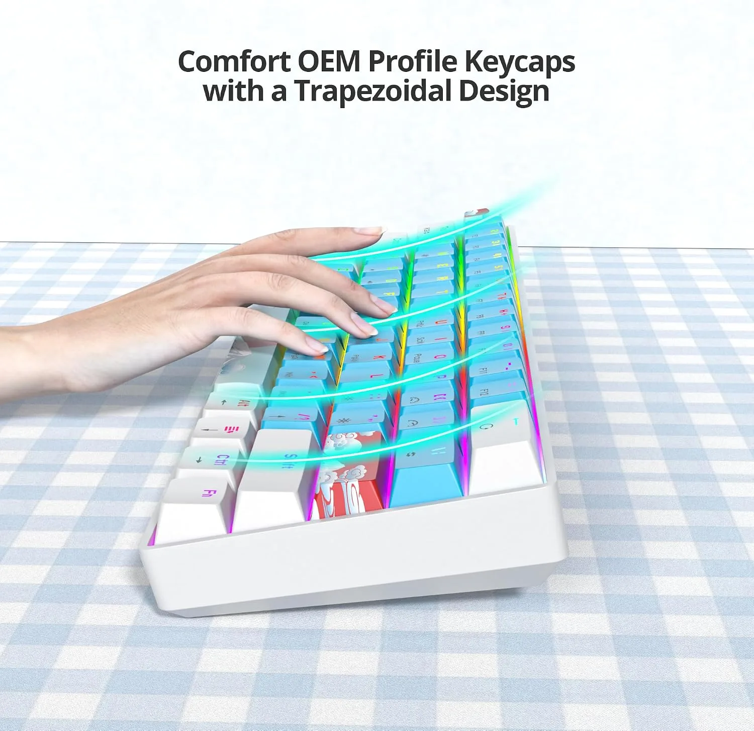 Owpkeenthy 60% Wired Mechanical Keyboard