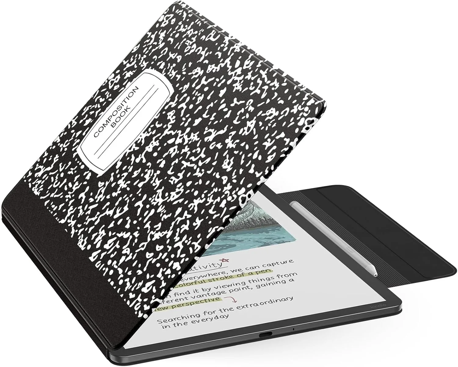MoKo Magnetic Case for 11" Kindle Scribe 3rd & Colorsoft 1st,Quad Ner