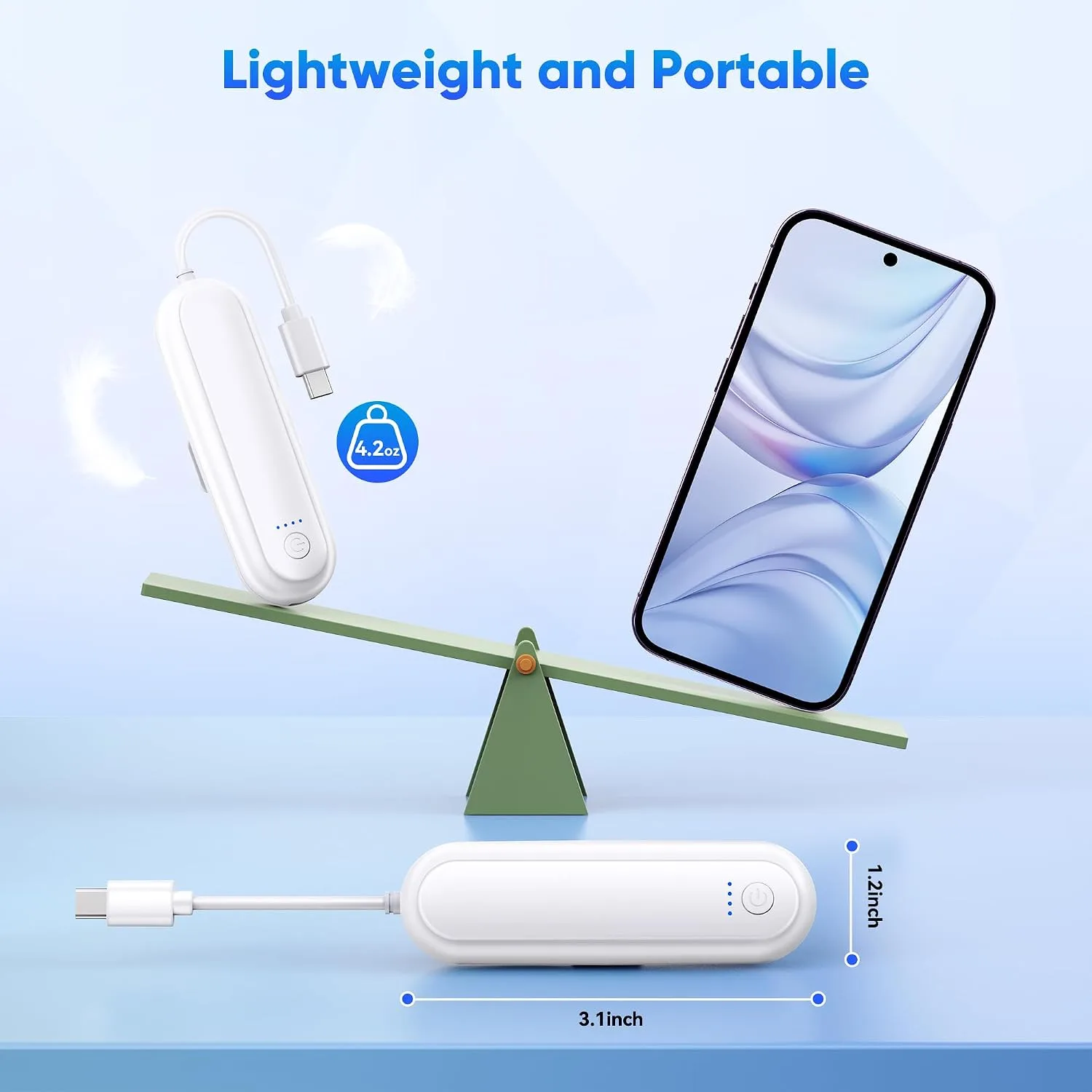 YUANHOT 20000mWh Battery Pack for Meta Quest 3S/3/2, VR Extended Power Bank
