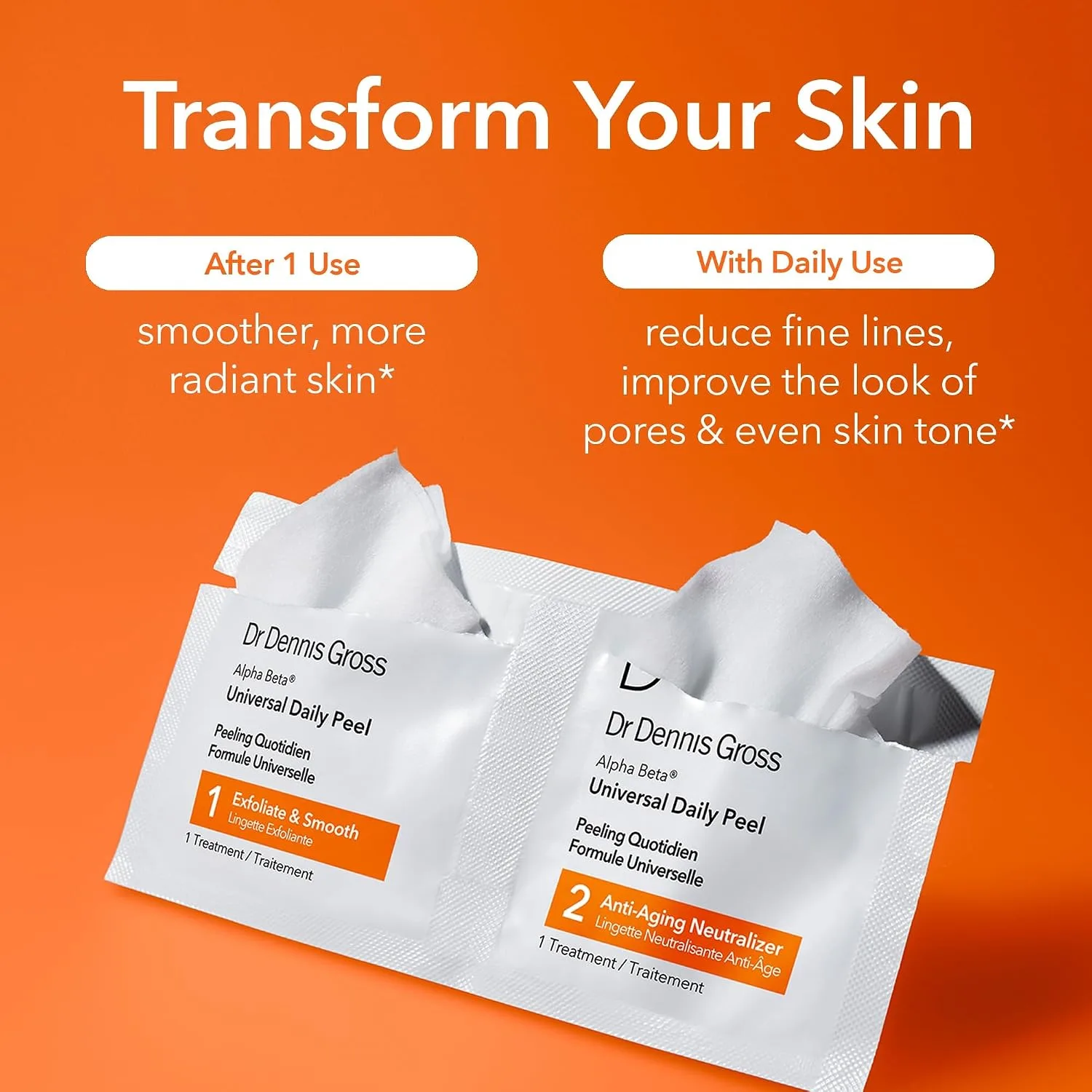 Dr Dennis Gross Alpha Beta Universal Exfoliating Daily Peel - 5 Pack