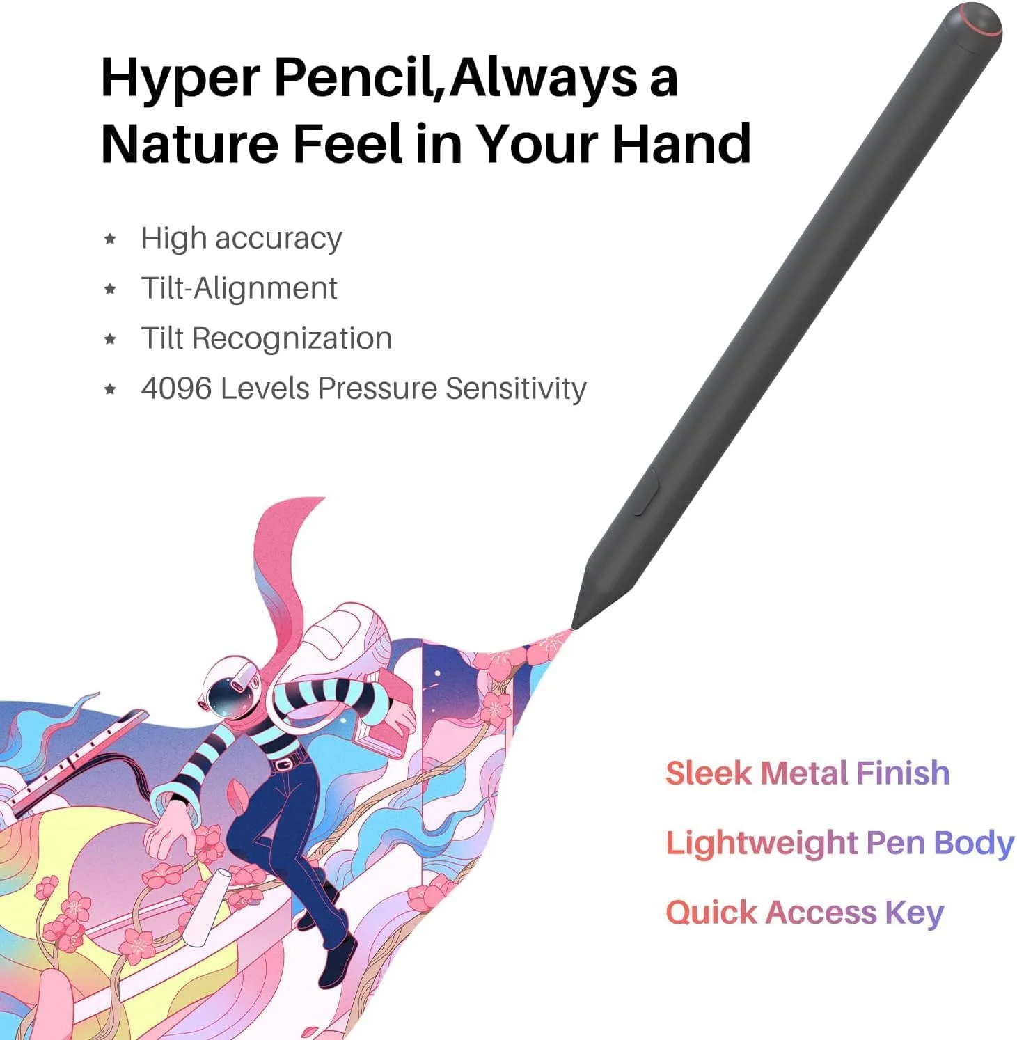HUION KAMVAS Slate 11 Standalone Drawing Tablet No Computer Needed, 10.95"