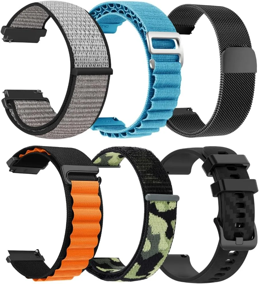 Correa para reloj Carbinox 22mm con liberación rápida