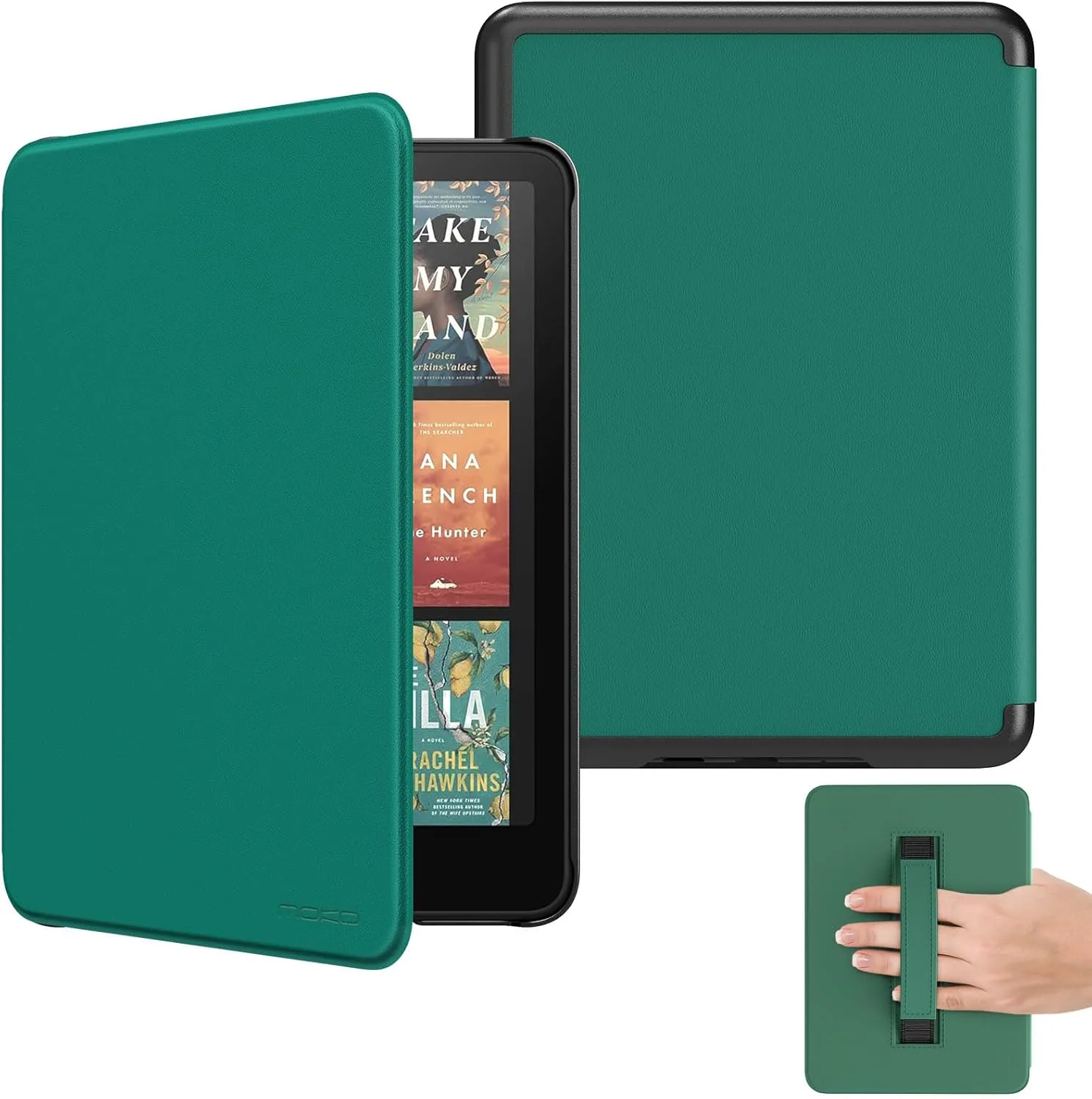 MoKo Case for 7" Kindle Paperwhite 12th Gen 2024 & Colorsoft, Jade Green