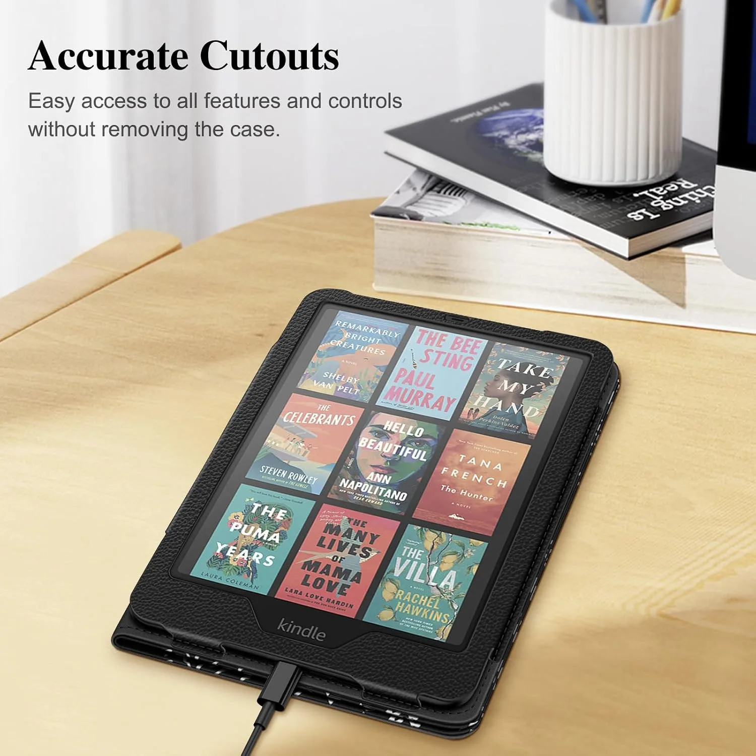 Fintie Folio Case for Kindle Paperwhite 12th/11th Gen & Kindle Colorsoft