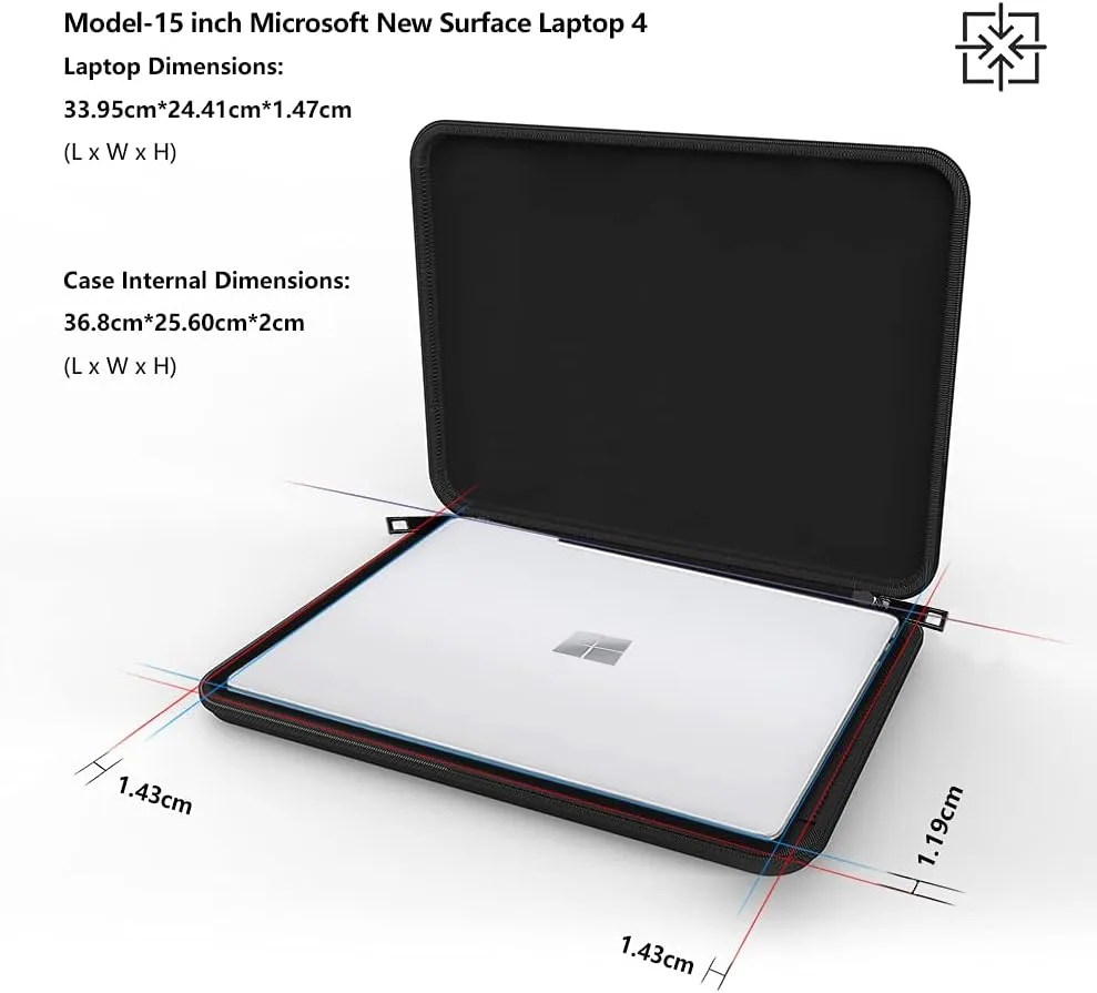 Smatree 16 inch Hard Case for 16 inch MacBook Pro 2024 M4/2023 M3 M2 A2918