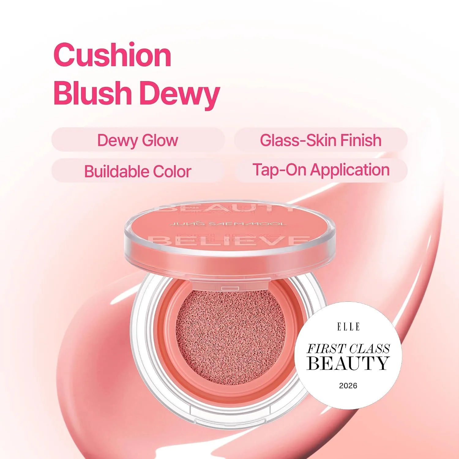 JUNG SAEM MOOL Artist Cushion Blush Dewy | Coral Halo