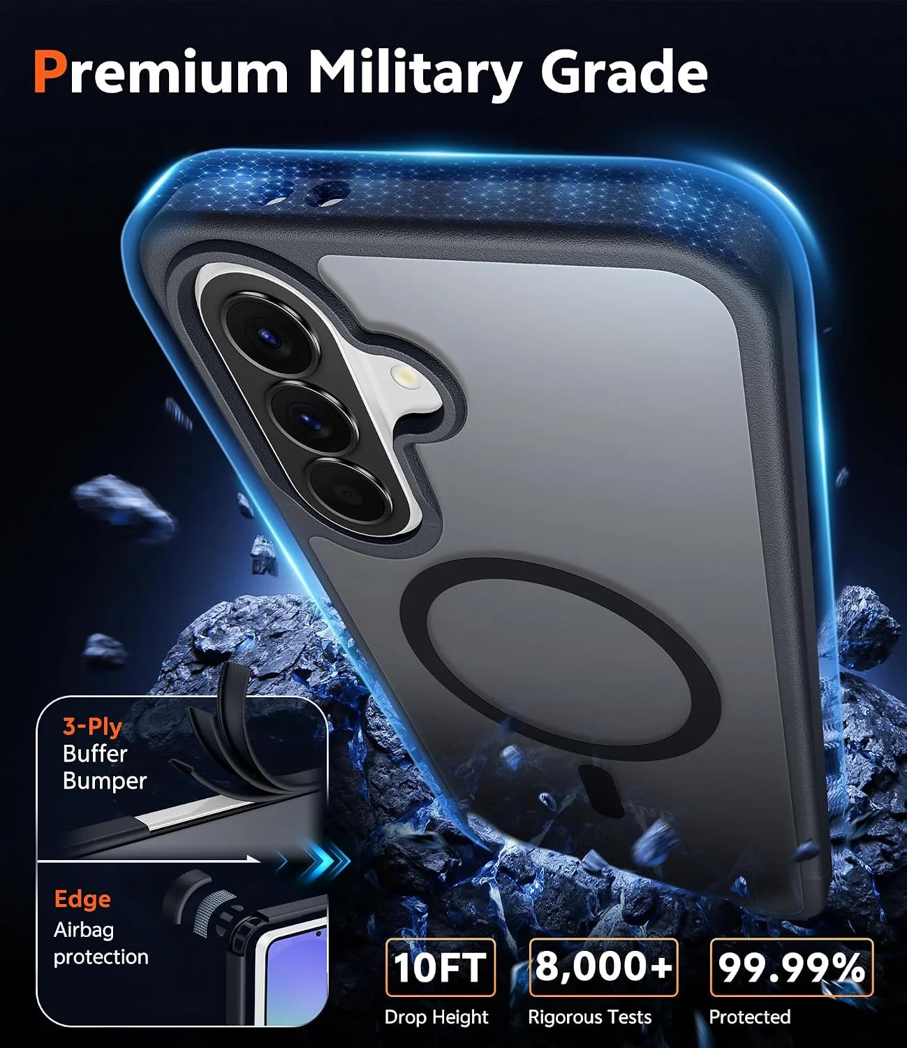 FNTCASE for Galaxy A37-5G Phone Case Samsung Galaxy A36 Clear Phonecase