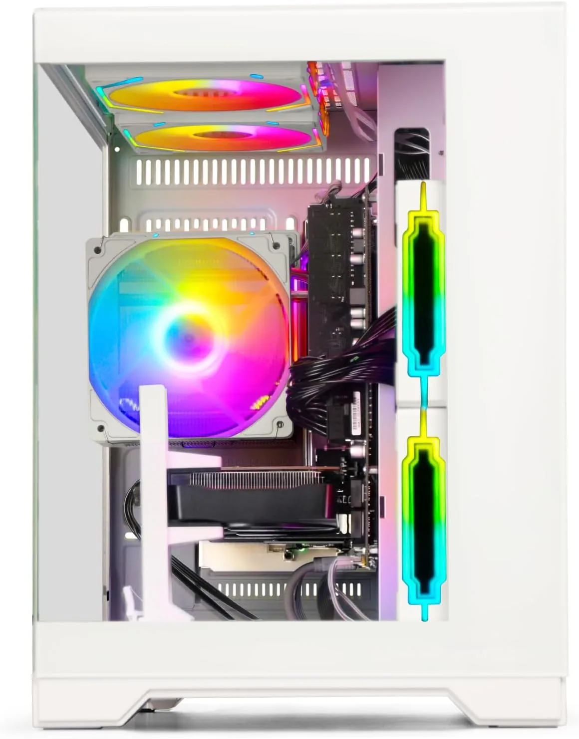 Gaming PC Desktop - Ryzen 7, Radeon RX 6500XT 4GB 512GB SSD 16GB RAM