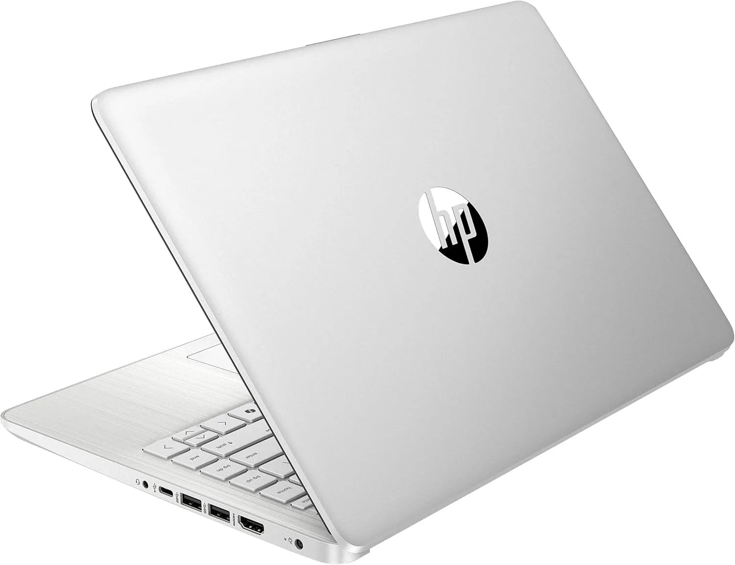 HP Stream 14" HD Laptop, Intel Processor N150, 4GB RAM, 128GB UFS, Intel Graphics, Webcam, Wi-Fi 6, Copilot, Fast Charge, Windows 11, Silver (Renewed)
