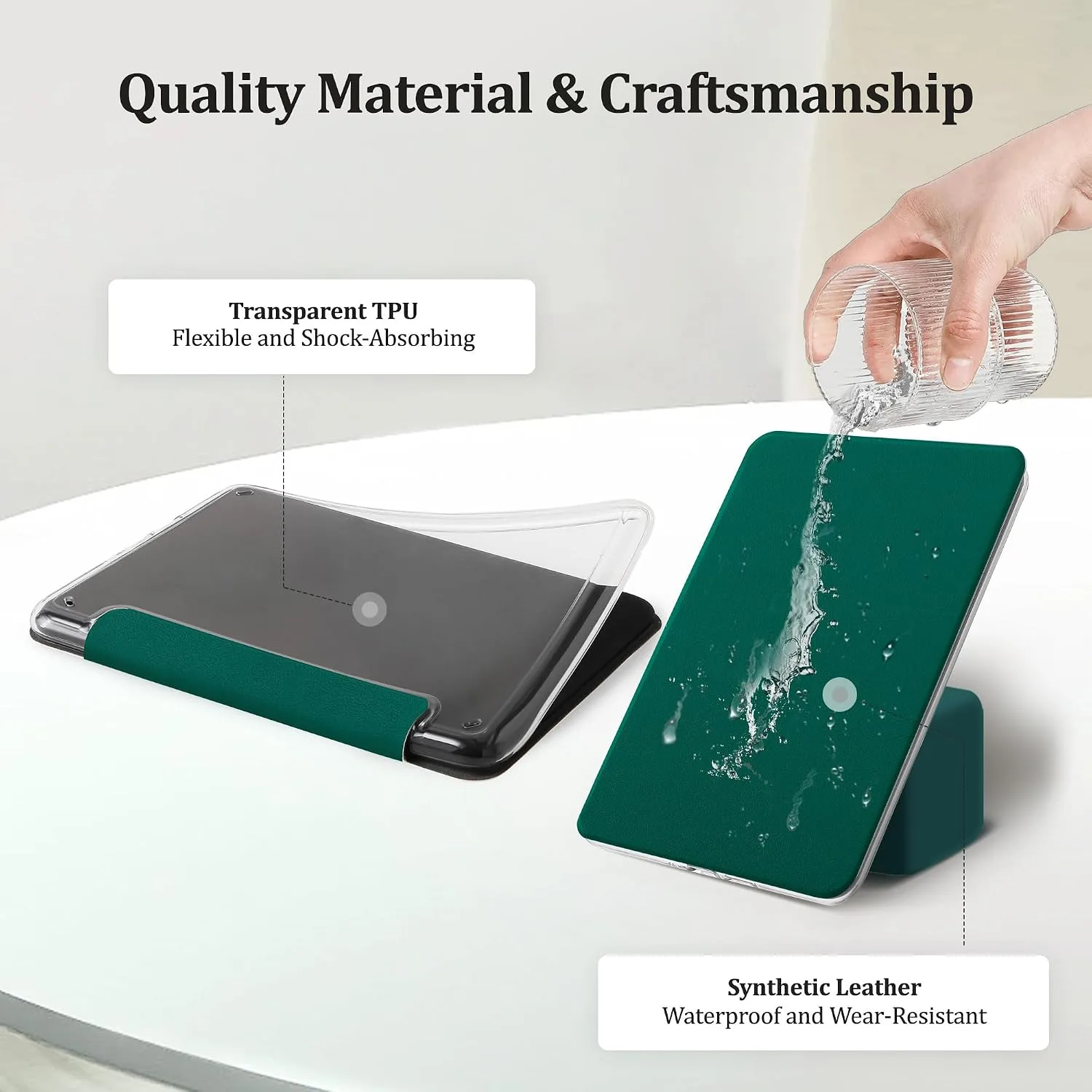 Clear Case for 7'' Kindle Paperwhite 12th Gen 2024 & Colorsoft
