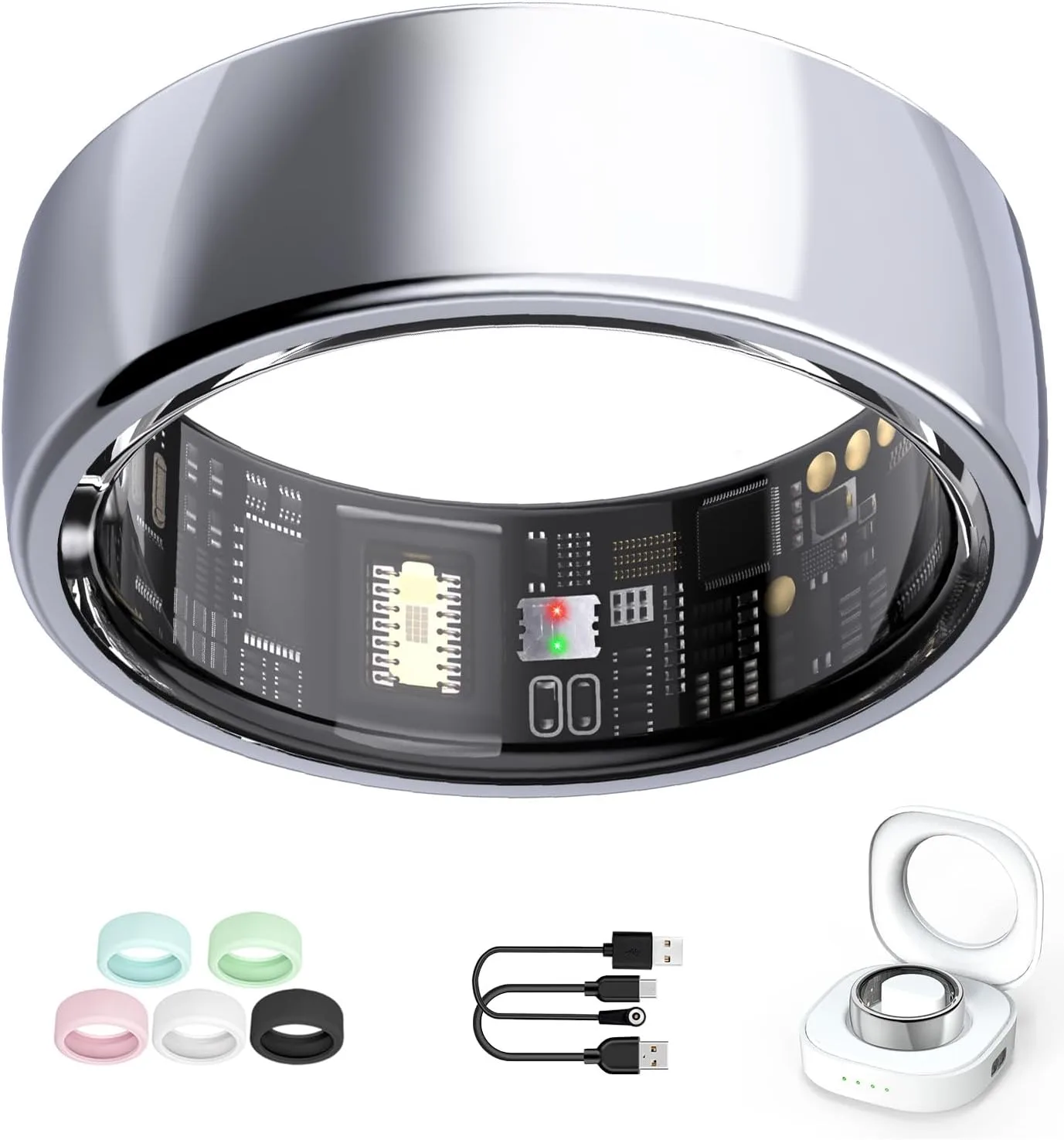 AI Smart Ring for Women Men, Health Ring with AI Health Analysis