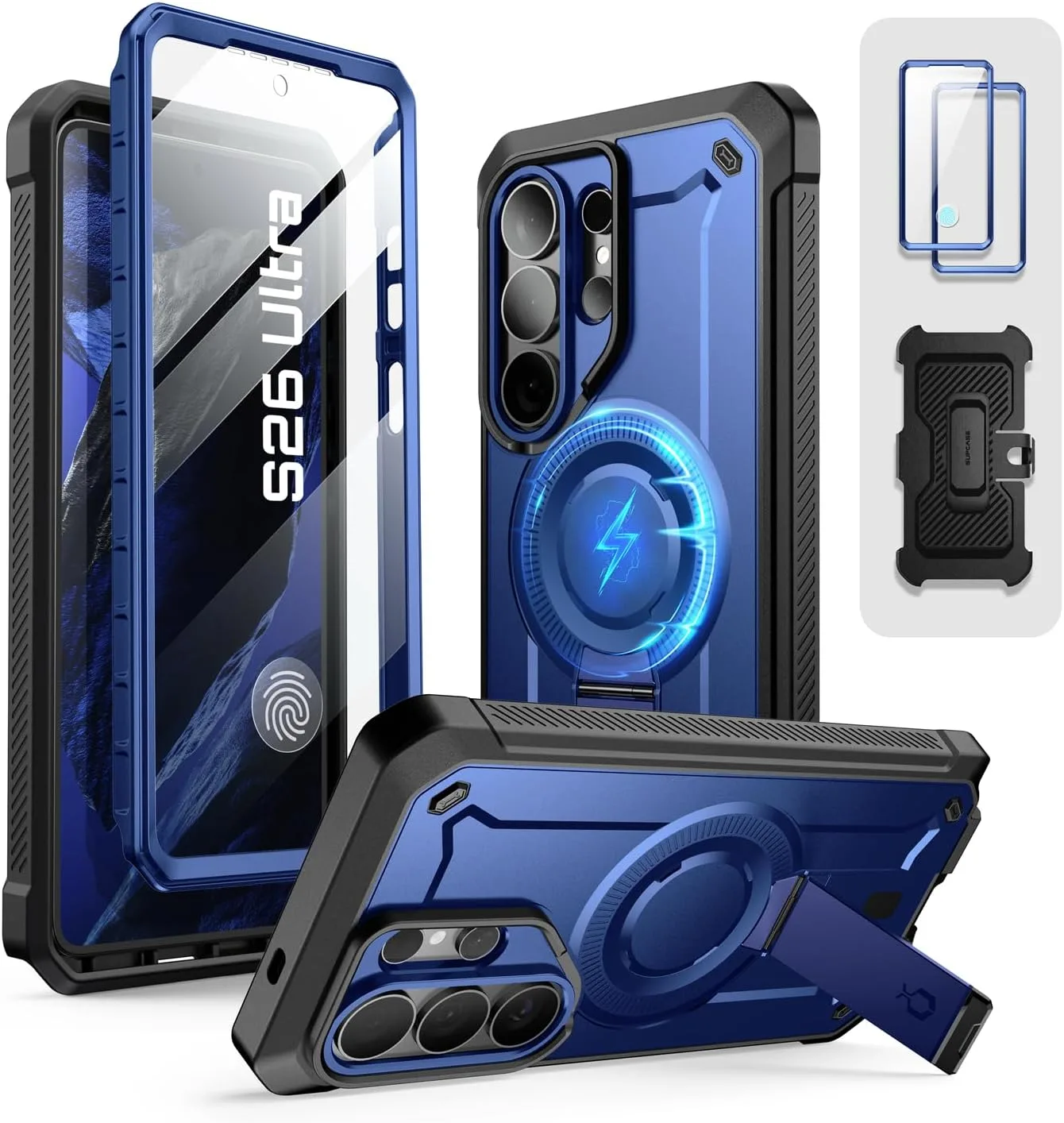 Carcasa Supcase UBPro Mag para Samsung Galaxy S26 Ultra Cobalto