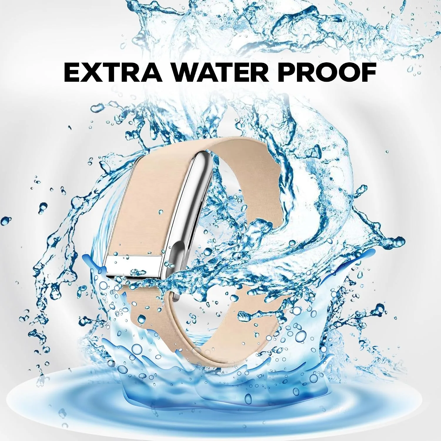 DADO HydroKnit Waterproof Nylon Sport Band Compatible with WHOOP 5.0, One, Peak, and Life | Elastic, Fast-Drying, Water-Resistant, and Comfortable Strap for Active Lifestyles