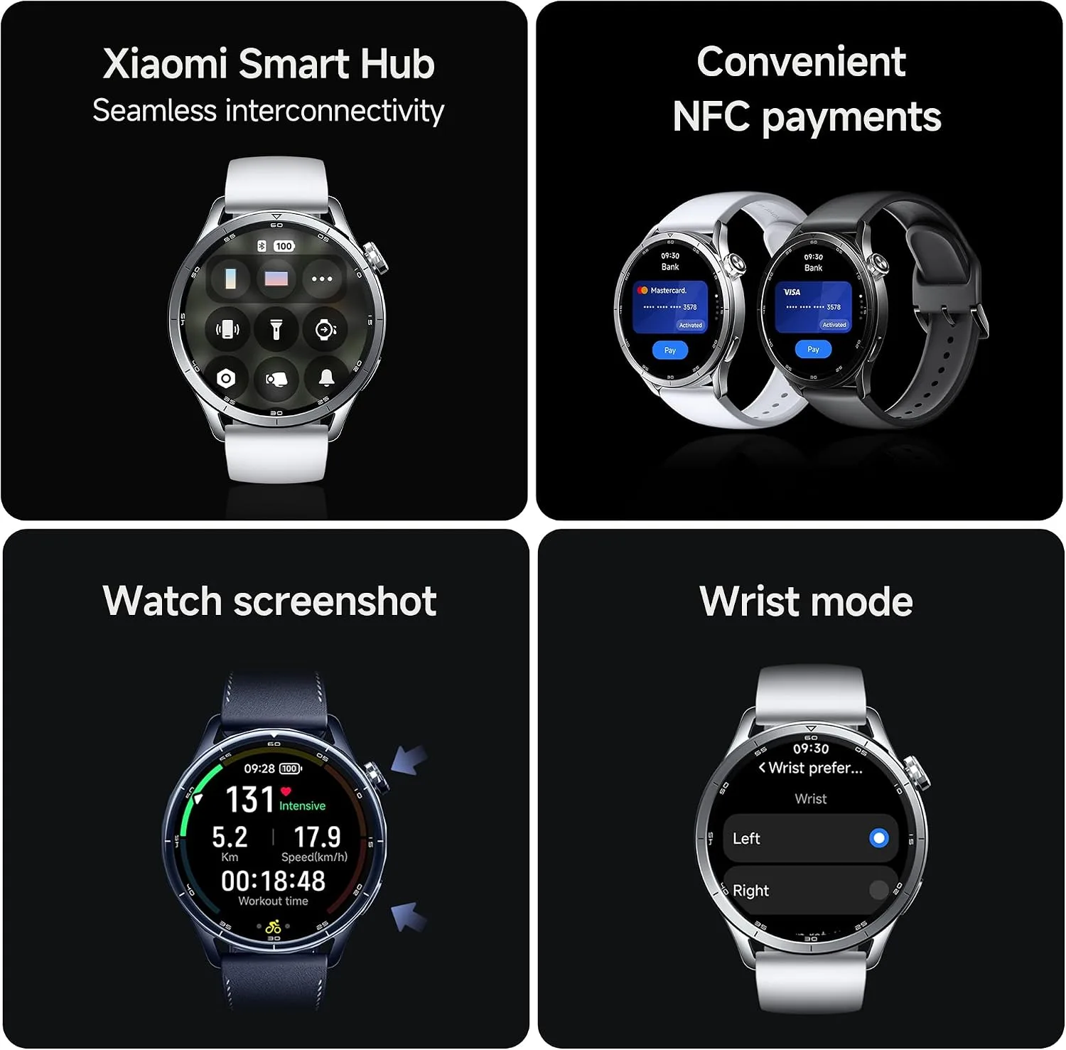 Xiaomi Watch S5 46mm Smart Watch Blood Pressure Heart Rate Digital Blue