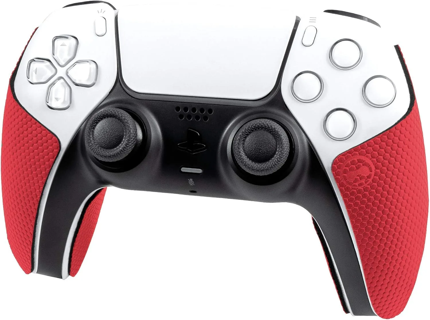 KontrolFreek Performance Grips for PlayStation 5 (PS5) Controller (Inferno Red)