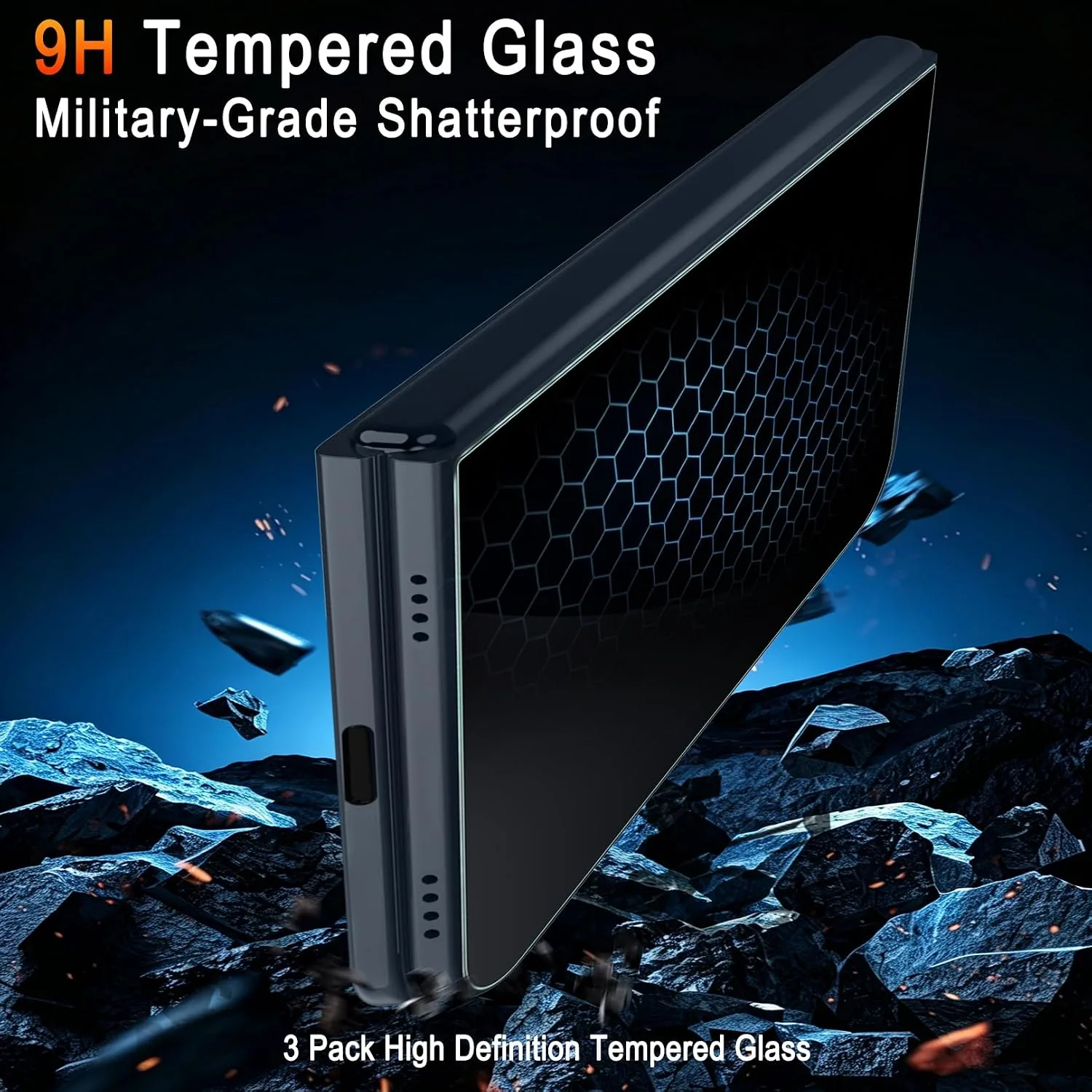 TZGZT Screen Protectors for iPhone Duo, Tempered Glass, Case Friendly