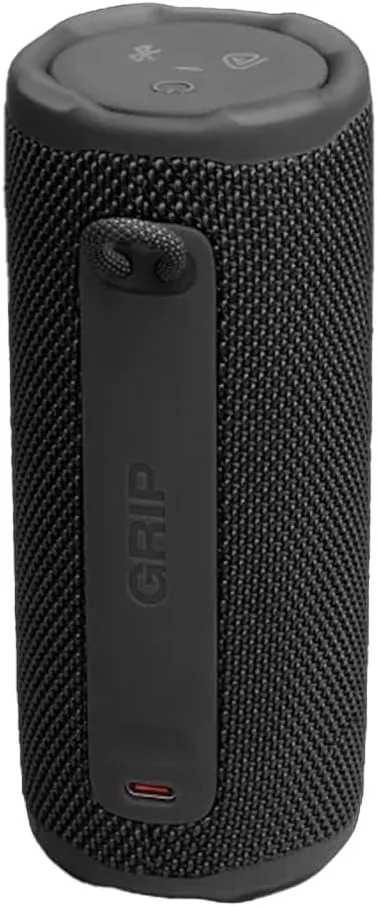 JBL Grip Compact Portable Bluetooth Speaker Bundle with gSport Case (Black)