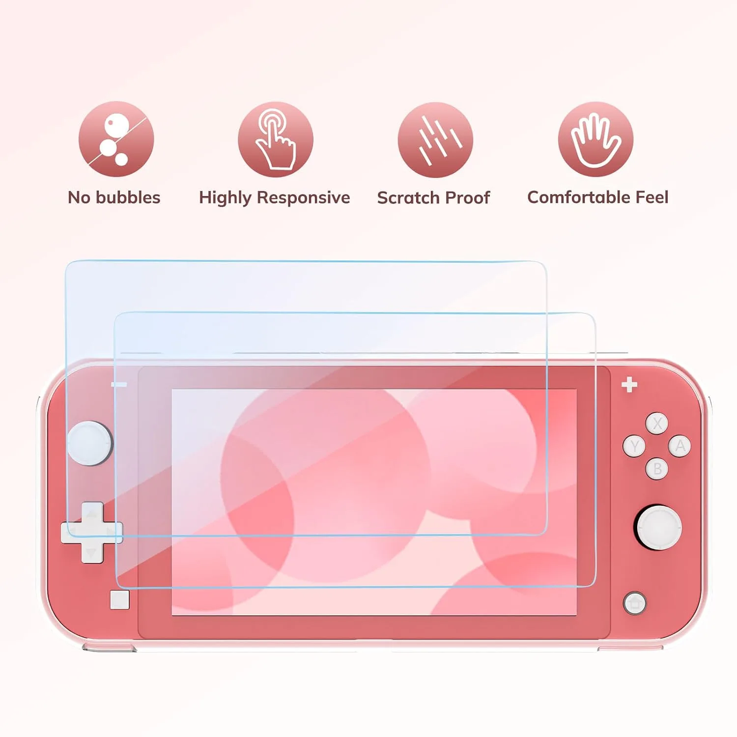 Younik Switch Lite Case, 14 in 1 Accessories Kit for NS Switch Lite (2019)