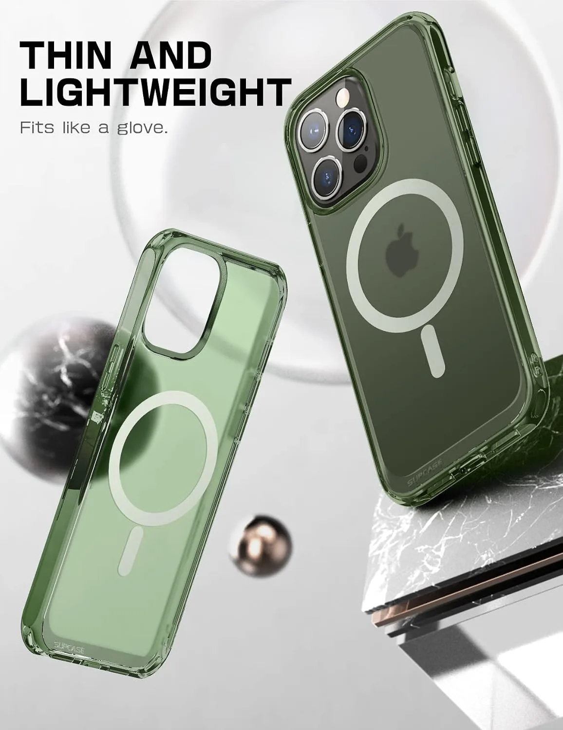 SUPCASE for iPhone 14 Pro Max Case, Compatible with MagSafe, FrostGreen