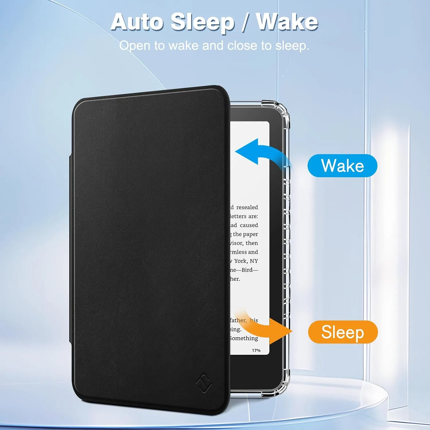 Fintie Clear Case for 7" Kindle Paperwhite 12th Gen 2024 & Kindle Colorsoft